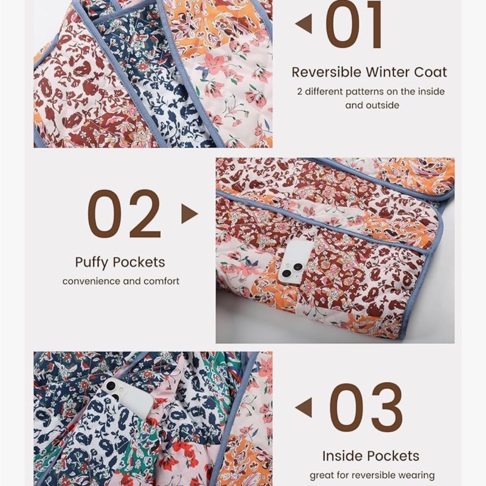 Floral Patchwork Jacket - image 4